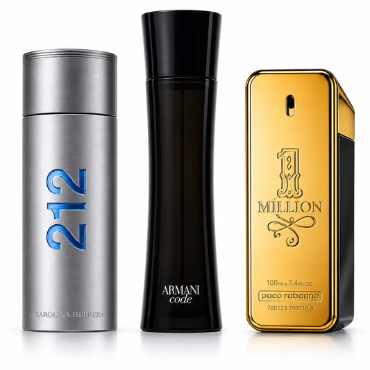 Trio Geschenkset Heren — Gouden Ambitie